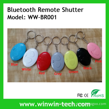 Bluetooth Wireless Selfie Remote Camera Shutter with Keychain